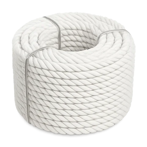 Канат полиамидный 3-х прядный тросовой свивки 19 мм