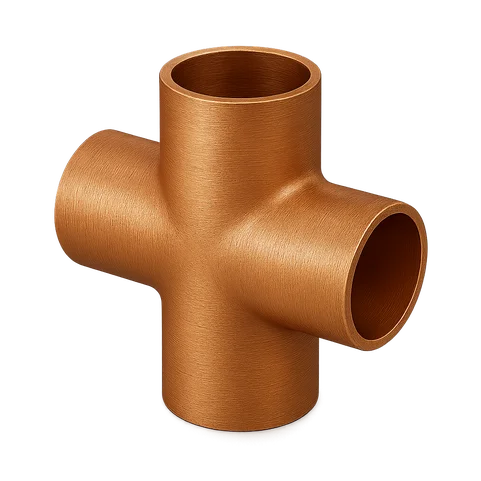 Крестовиная медная под пайку 14,7 мм М1р ГОСТ 32590-2013