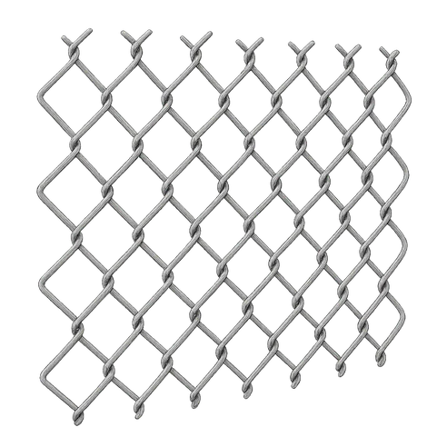 Сетка рабица оцинкованная 20х20х1,6 мм